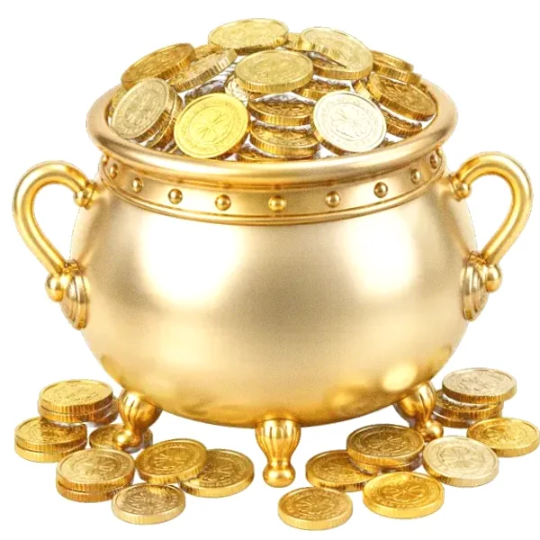 Coin-filled cauldron — Hopa