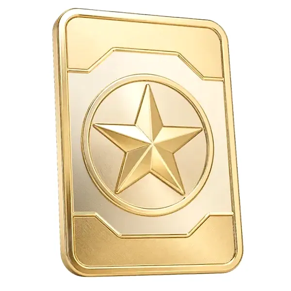 Star-emblem card — Hopa